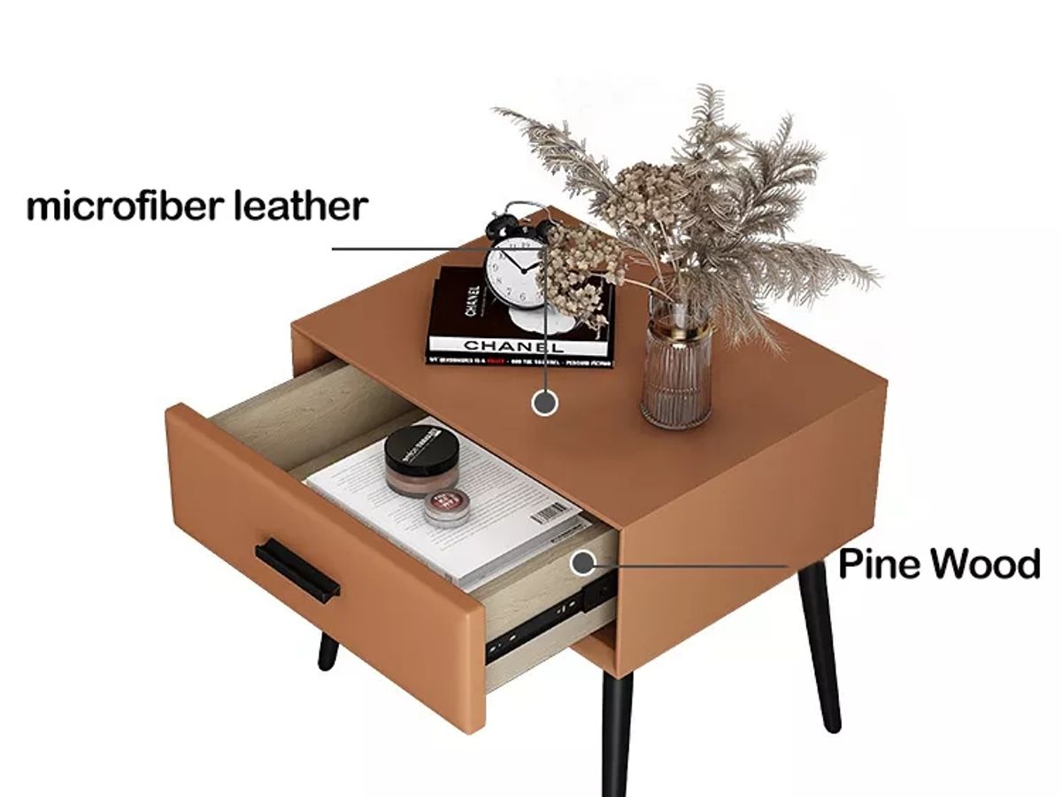Easy Assembly Nightstand | Ready-to-Ship Bedside Table