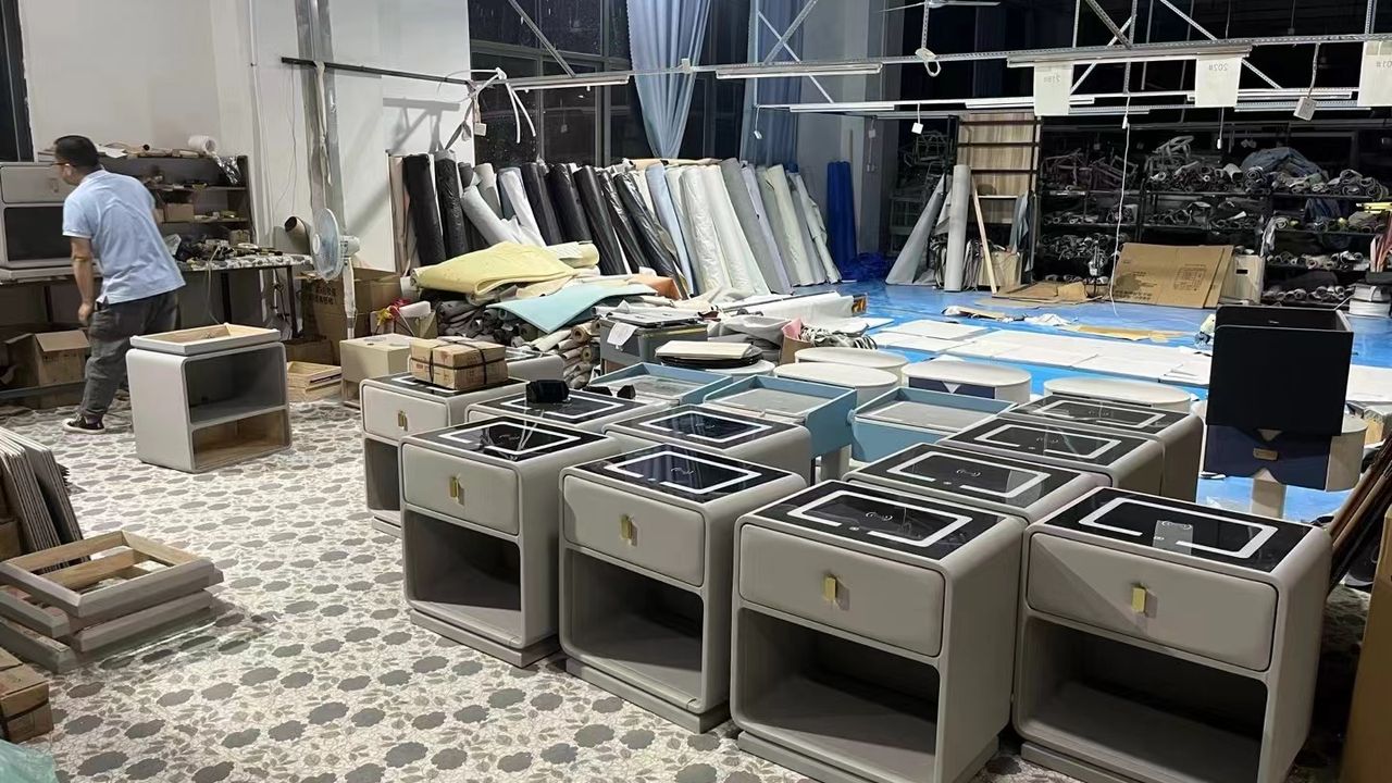 Inside a Bedside Table Factory: A Step-by-Step Look at the Production Process
