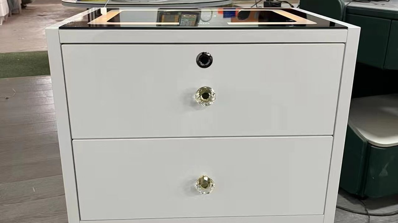 Smart Nightstand with Fingerprint Lock Drawer: OEM Secure Bedside Table Guide