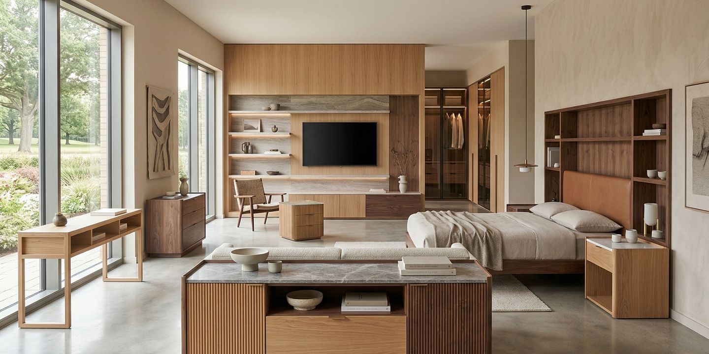 Whole-house cabinet showroom